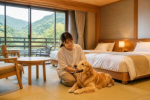 犬と泊まれる露天風呂付き箱根のおすすめ宿は？