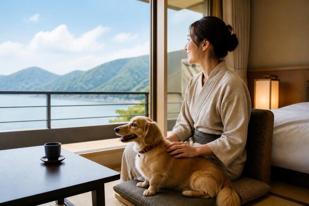 犬と一緒に宿泊できるサイズ制限なしの宿はどこ？