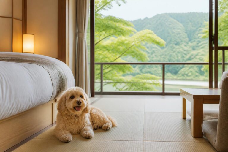 犬と泊まれる宿の予約方法は？