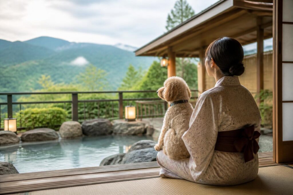 子犬と泊まれるペット同伴宿はどこ？